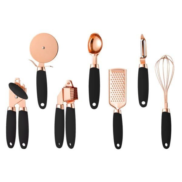 Copper Coated Kitchen Set