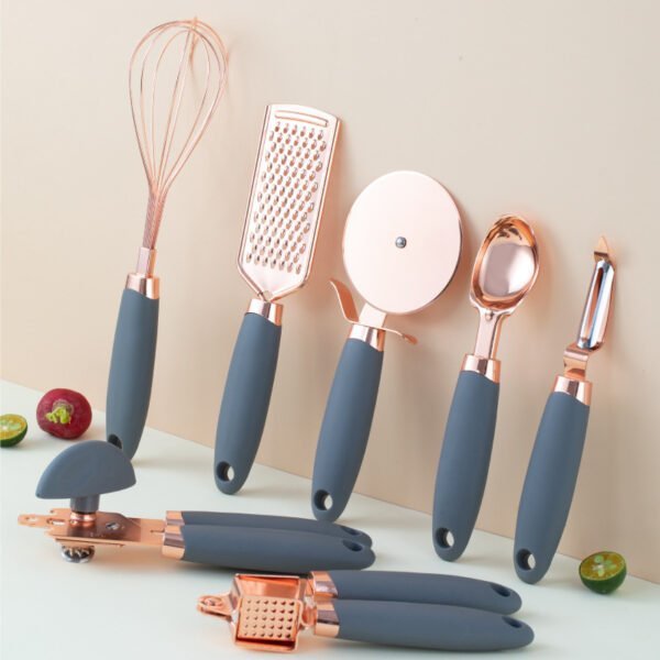 Copper Coated Kitchen Set