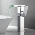 Luminous Waterfall LED Basin Faucet