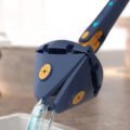 Multipurpose Rotating Mop with triangular head , Hands-free washing with Multipurpose Rotating Mop, Multipurpose Rotating Mop for floors and windows