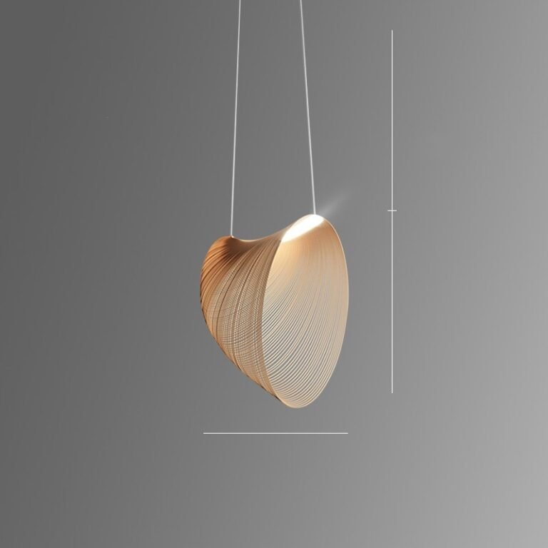 Modern Wooden Pendant Lamp-Sweet Homz