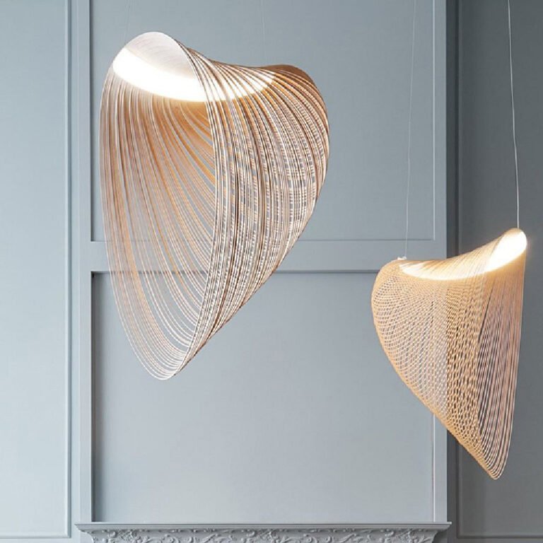 Modern Wooden Pendant Lamp-Sweet Homz