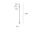 LumaLine Wall Lamp - Modern Long Pole Design- Sweet Homz